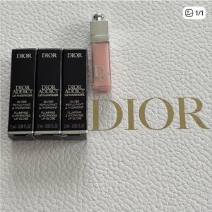 Dior Addict Lip Maximizer 001 pink set of 3